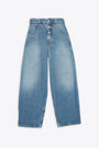 Jeans baggy Rihanna blu chiaro 