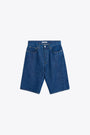 Blue rinse denim shorts - Wide Twist Shorts 