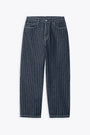 Jeans 5 tasche blu gessato - Orlean Pant 