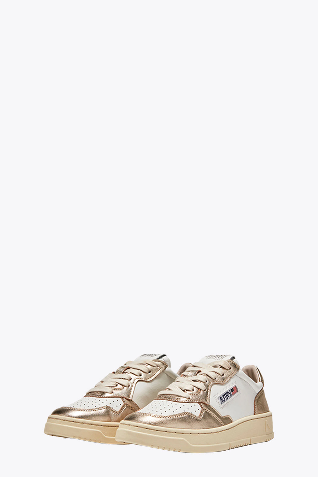 alt-image__Gold-and-white-leather-low-sneaker---Medalist