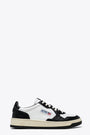 Black and white leather low sneaker - Medalist 