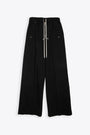 Pantalone baggy in cotone nero - Geth Belas 