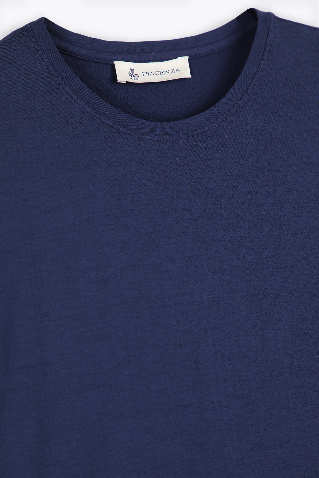 alt-image__T-shirt-regolare-in-cotone-blu