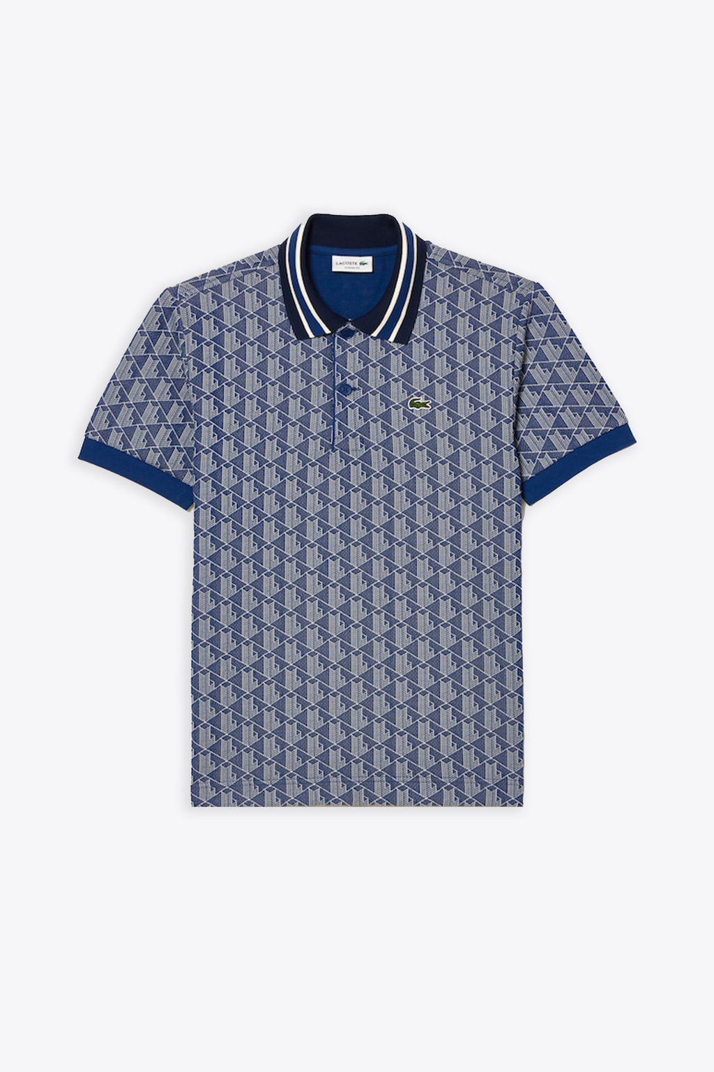 alt-image__Blue-polo-shirt-with-jacquard-motif-