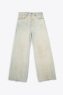 Distressed dusty denim loose fit pant - 1996 D Sire 