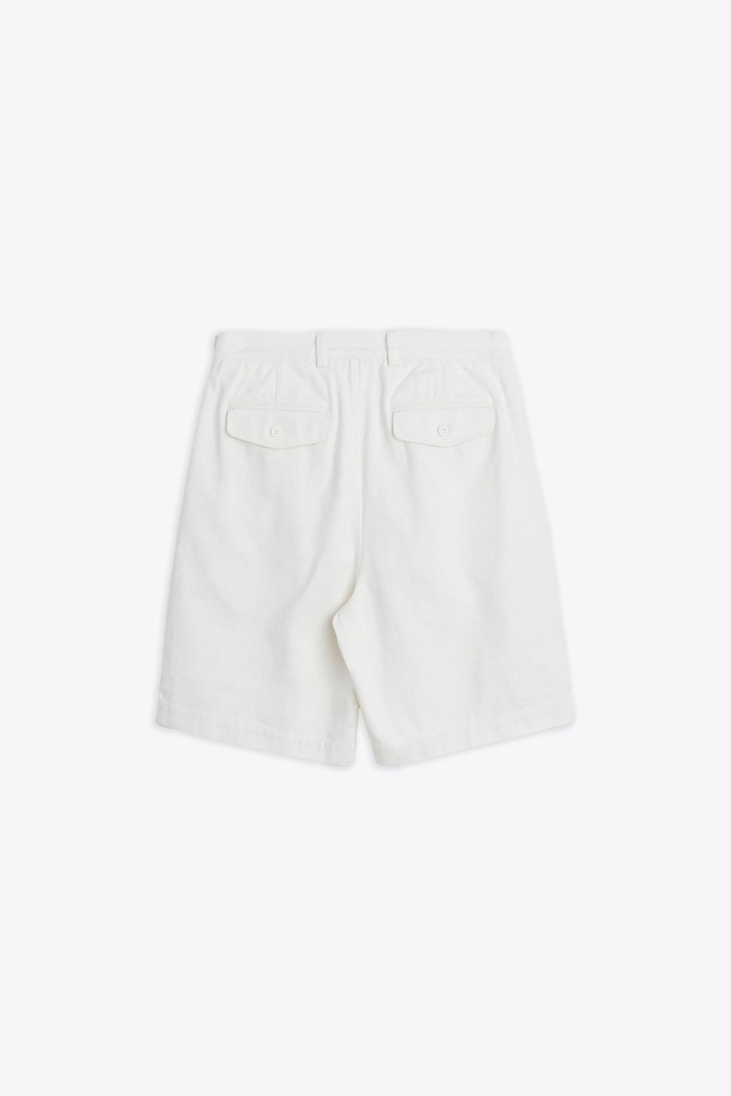 alt-image__Off-white-denim-twill-loose-fit-pleated-shorts---Pleated-Shorts