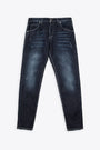 Slim fit washed blue jeans - Zurigo 
