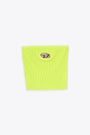Lime green rib-knitted bandeau top - M Clarksvillex 