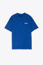 T-shirt in cotone blu cobalto con logo - Owners Club T-shirt 