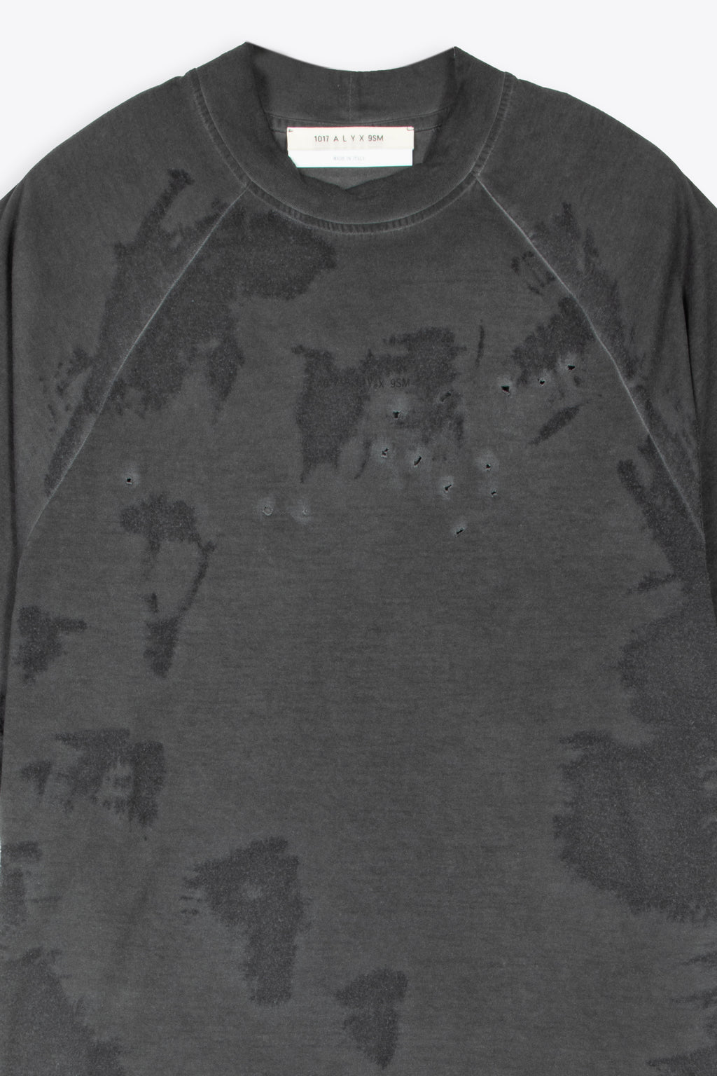 alt-image__Black-distressed-and-washed-cotton-t-shirt-with-back-logo---Oversized-Translucent-Graphic-Logo-T-shirt-