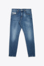 Washed medium blue slim fit jeans - 2019 D-Strukt 