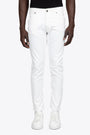 Jeans slim fit bianco 