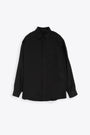 Black lyocell shirt with long sleeves - Valentino Congo Shirt 