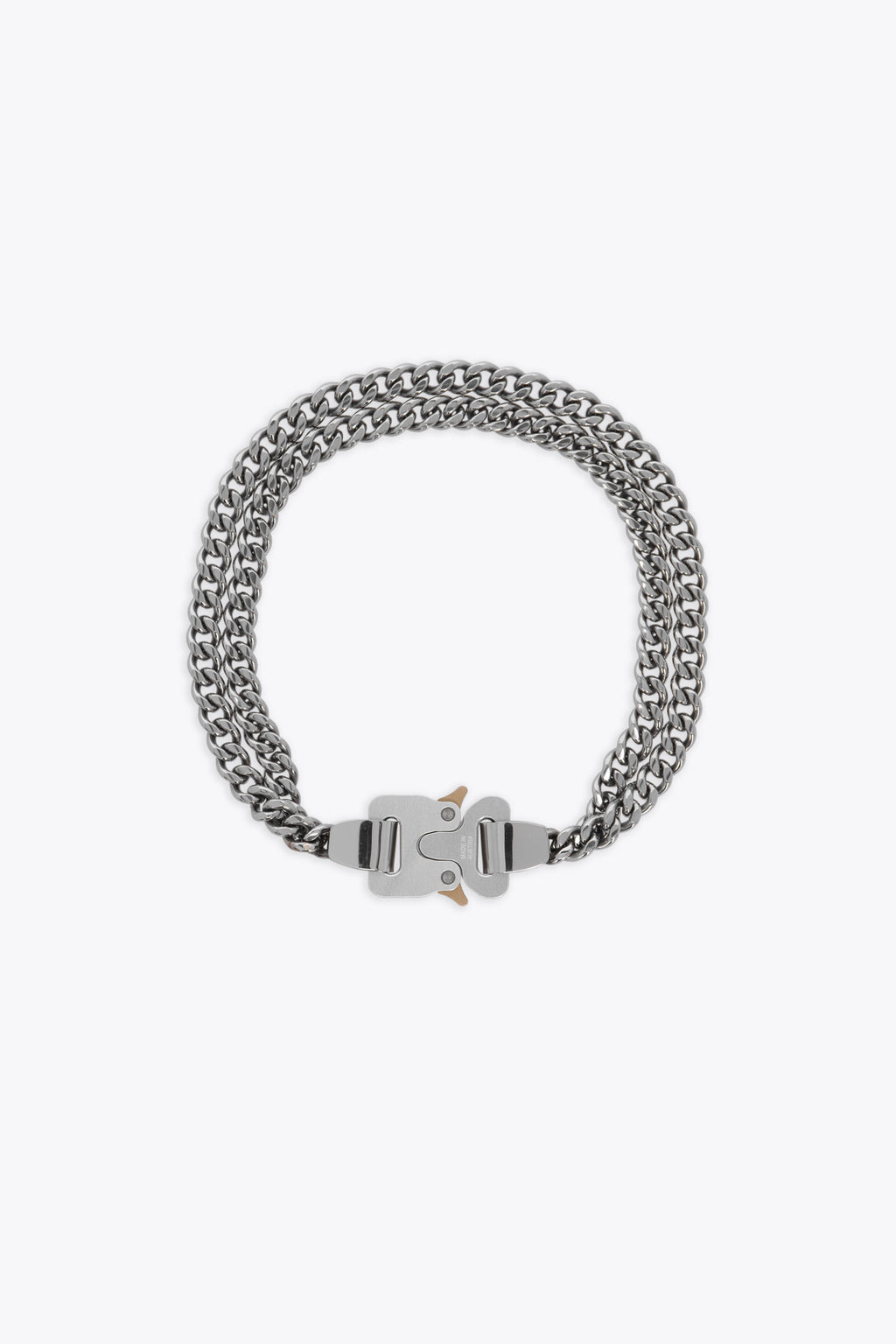 alt-image__Collana-in-maglia-metallica-con-fibbia-rollecoaster---2X-Chain-buckle-necklace