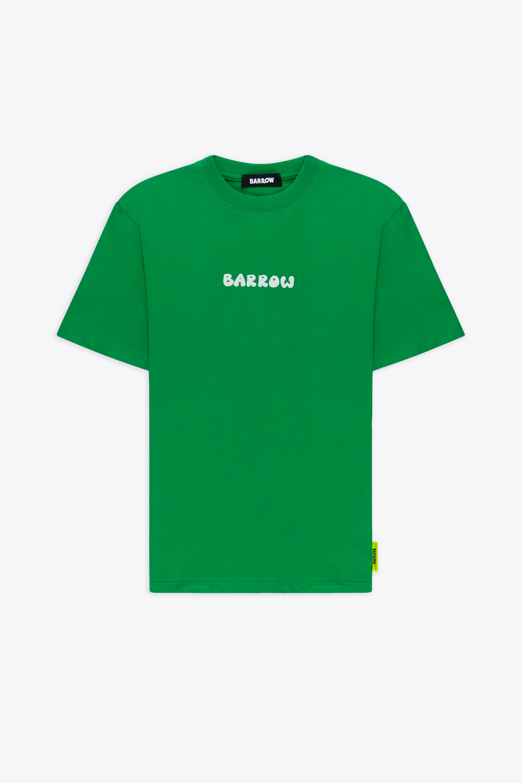 alt-image__T-shirt-verde-smeraldo-con-logo-al-petto-e-stampa-sul-retro