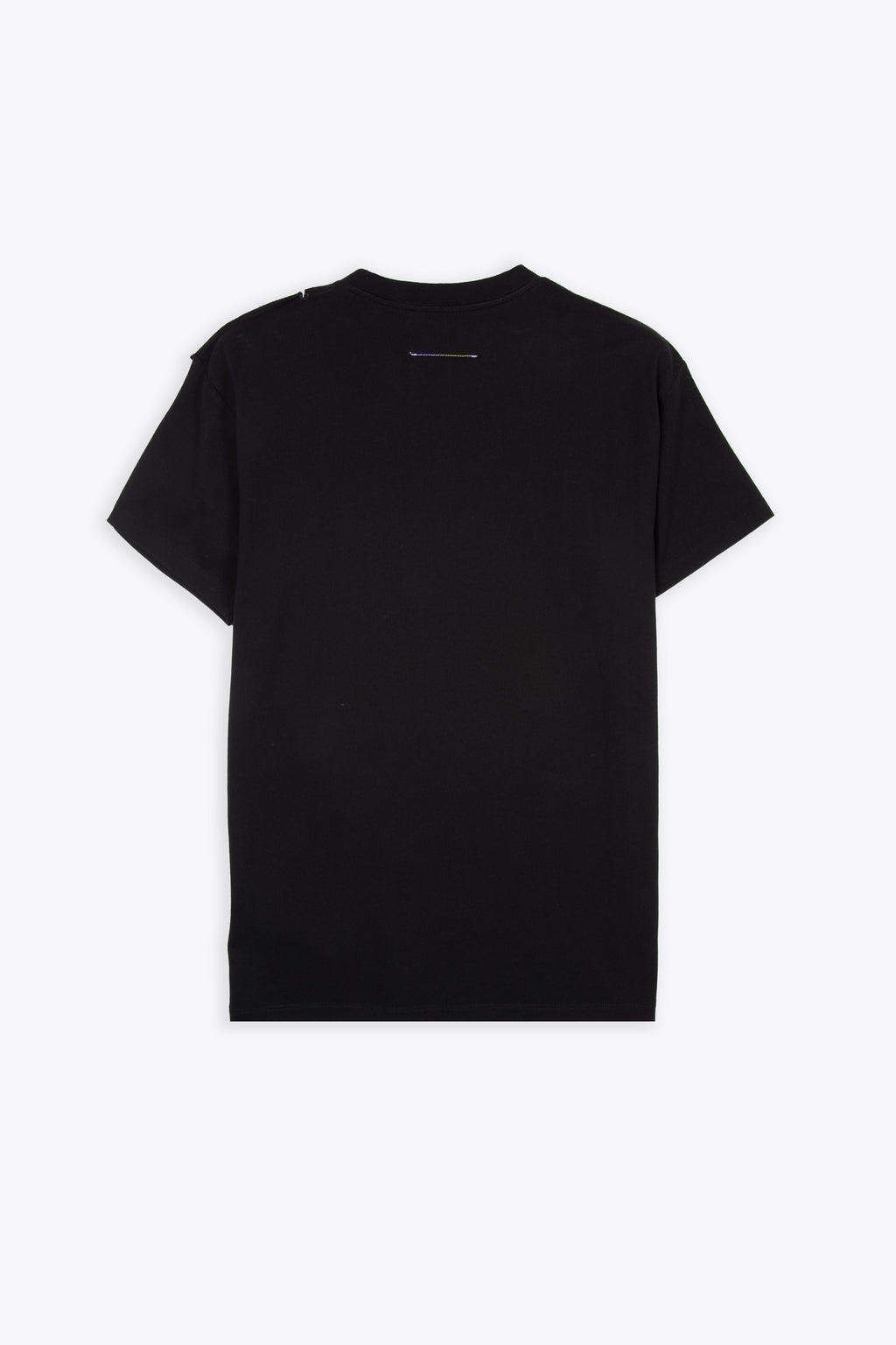 alt-image__T-shirt-nera-in-cotone-con-apertura-sulla-spalla