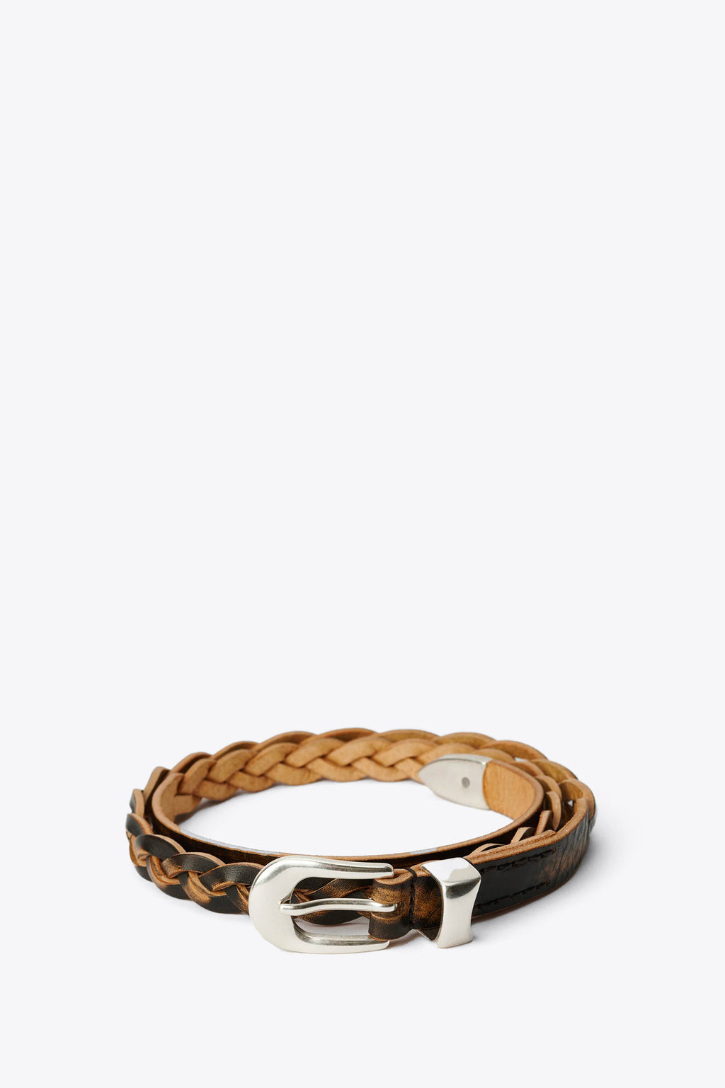 alt-image__Vintage-black-braided-leather-belt---2-cm-Braided-Belt