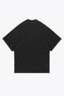 Distressed black cotton t-shirt - Distressed oversized t-shirt  