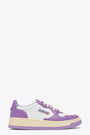 Purple and white leather low sneaker - Medalist 